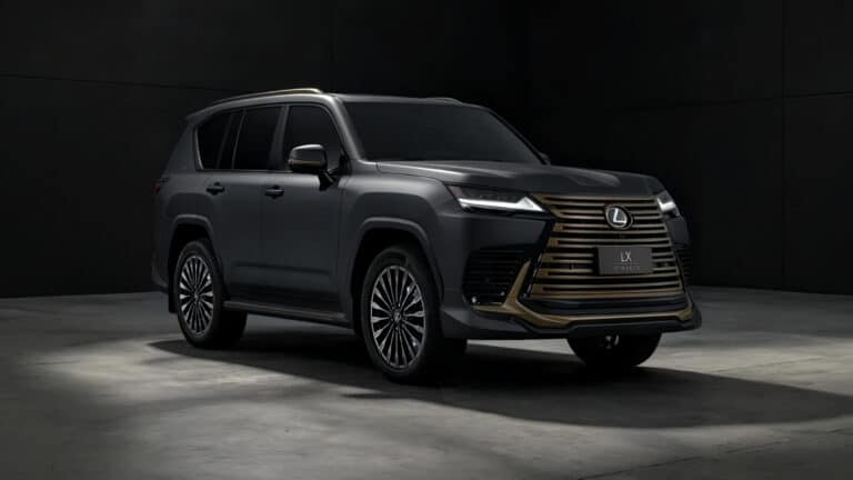 Lexus добавил золота: LX и GX получили концепт Dark Horse