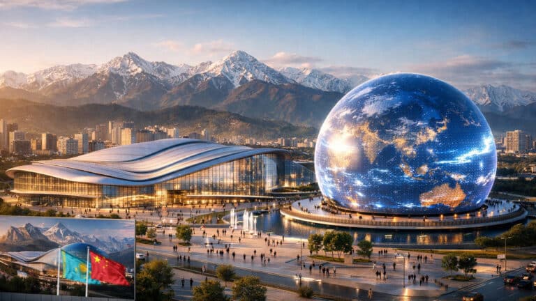 Компания из Шанхая может построить в Алматы новый ЭКСПО-центр и сферу 360 градусов