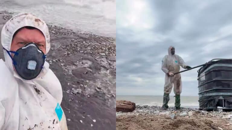 Волонтер из Туапсе показал  масштабы экологической катастрофы на Черном море