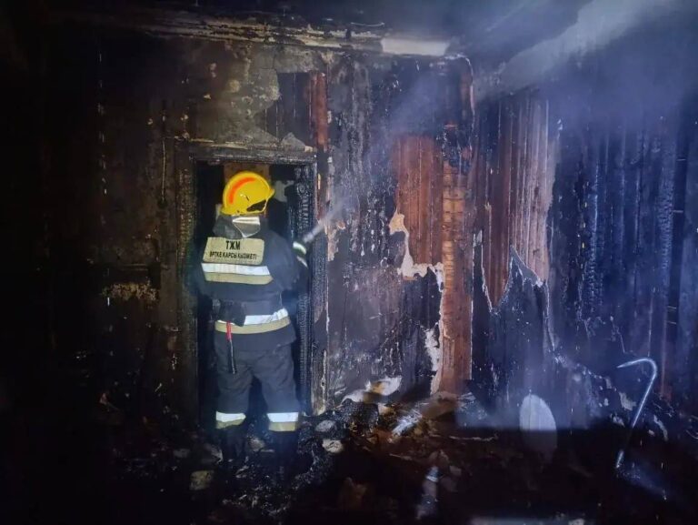 ШҚО-да өртенген пәтерден мәйіт табылды