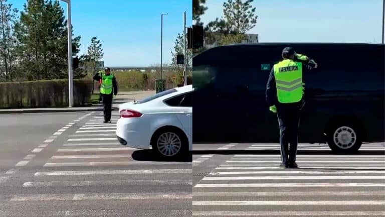 Полицейский в Астане попросил прохожего снять момент, который бывает раз в жизни