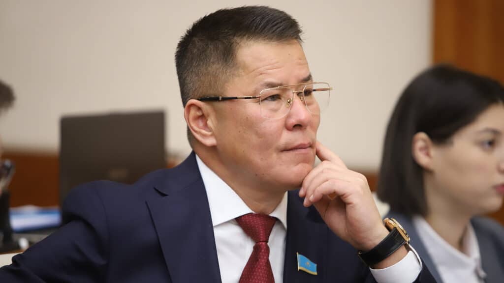 Ограничить демпинг со стороны иностранных компаний предложил депутат/Аскар Ахметуллин, бильд-редактор: Дастан Шанай