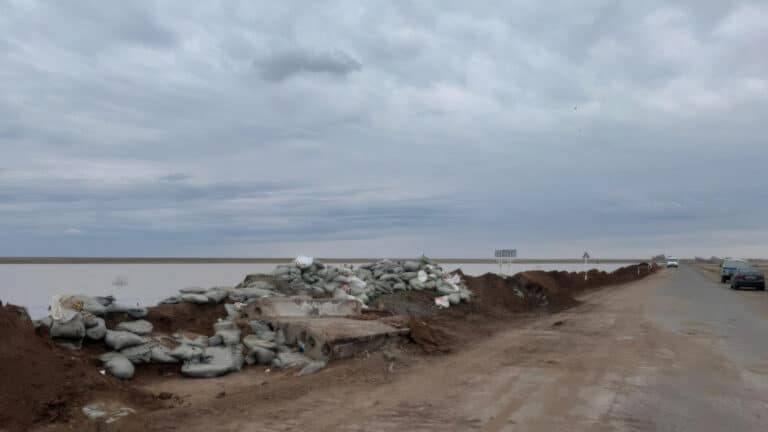 В МЧС объяснили, почему село в Акмолинской области ставили без дороги