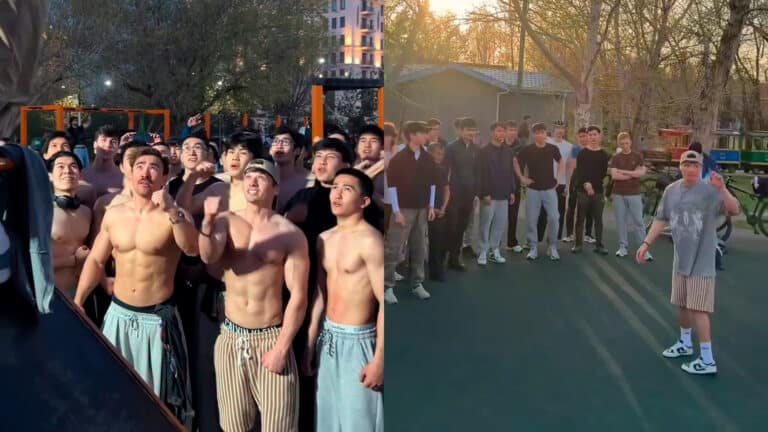 Суровые тренировки астанинских мужчин стали магнитом для женских лайков