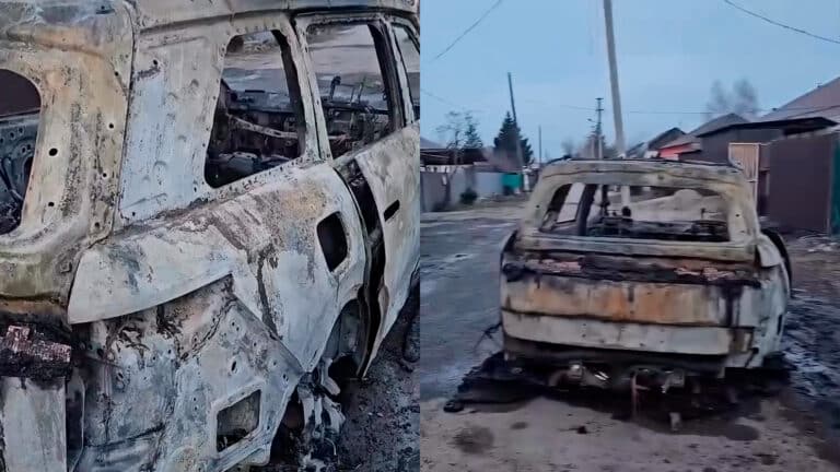 В Усть-Каменогорске сгорел гибрид Lynk & Co после покупки у «серых» дилеров