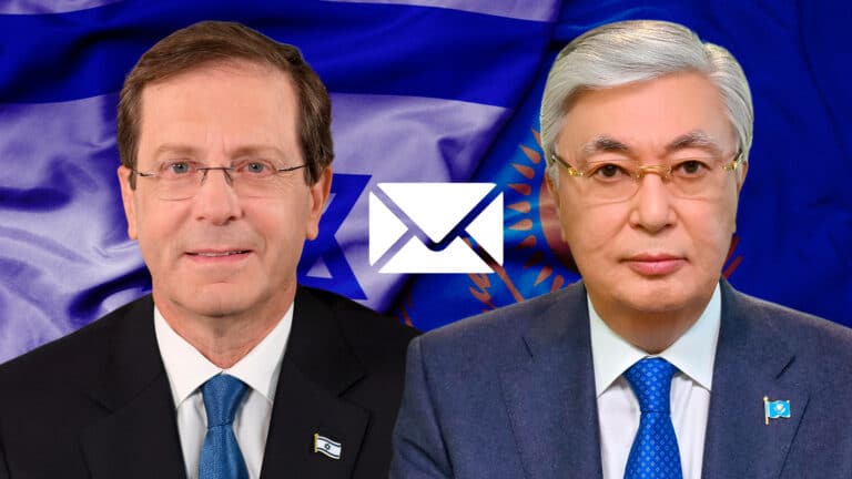 Токаев поздравил президента Израиля с Днем независимости