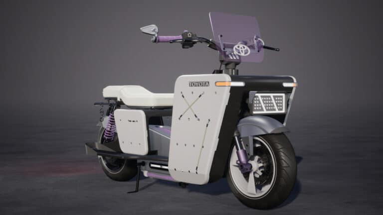Мотойота: дизайнеры Toyota придумали скутер для больших городов
