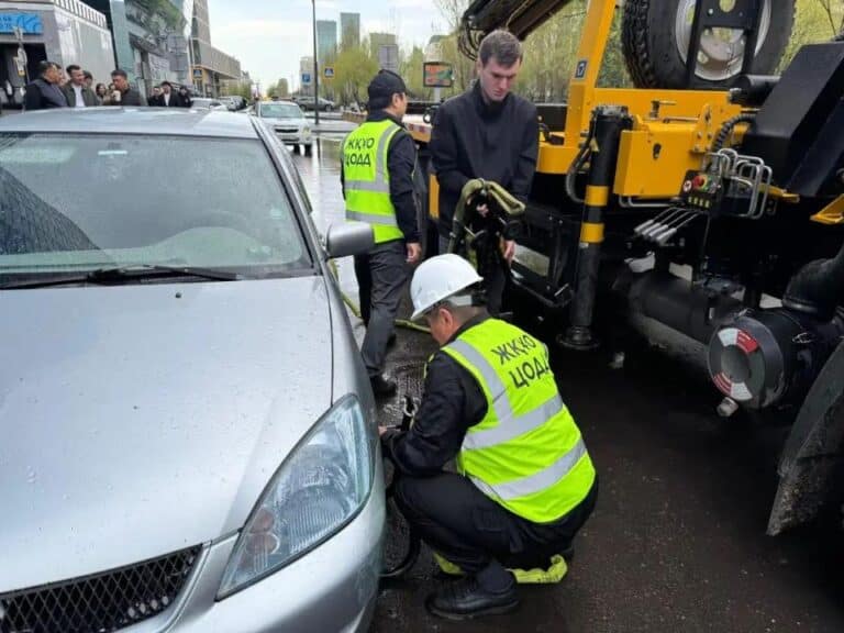 28 сәуірден бастап жол ережесін бұзған көліктер арнайы тұраққа жеткізіледі
