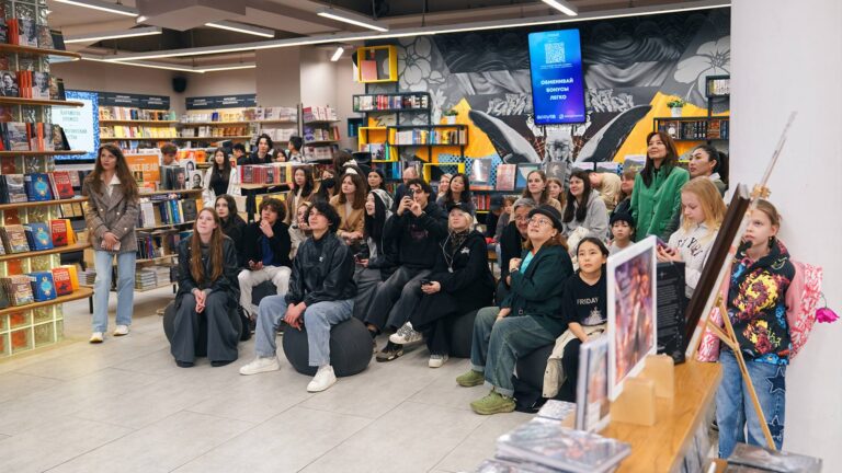В канун национального дня книги в Алматы открыли пространство для чтения
