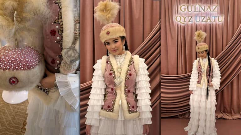 Казахстанская невеста повторила образ Қыз Жібек и покорила соцсети