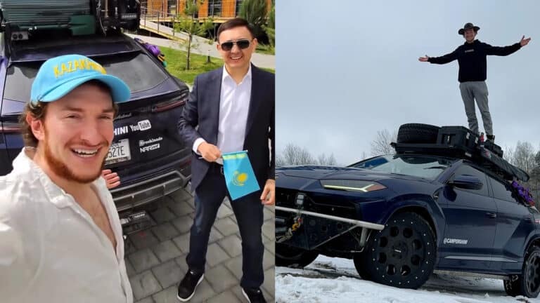 Американцу тревел-блогеру провели личную экскурсию по Алматы и окрестностям