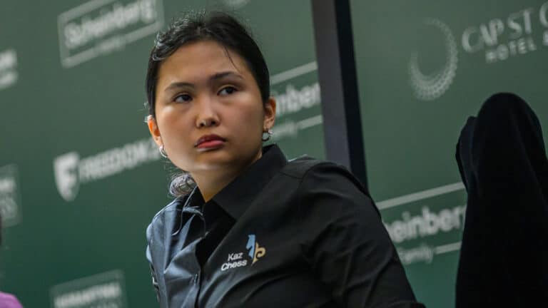 Асаубаева проиграла на Кипре обладательнице Кубка мира по шахматам