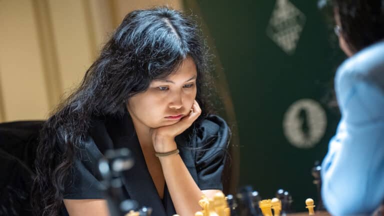 Асаубаева сыграла вничью с лидером турнира претендентов на Кипре