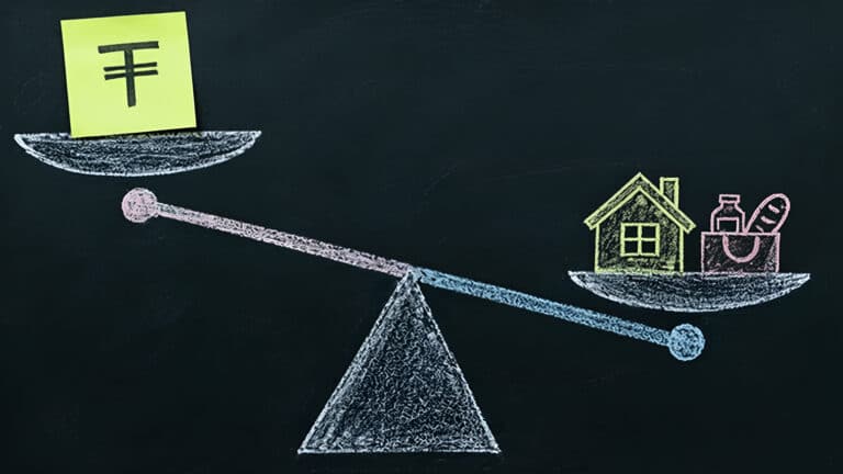 В одном из регионов Казахстана жители тратят больше, чем зарабатывают