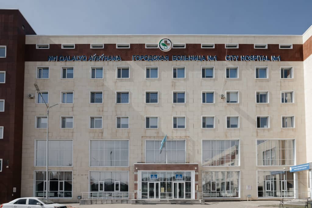 В детской больнице Астаны произошел пожар