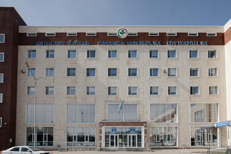 В детской больнице Астаны произошел пожар