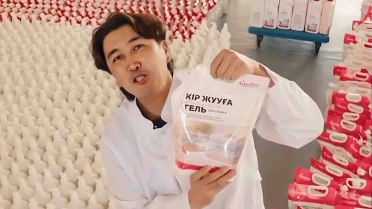 Белгілі журналист Аман Тасыған ыдыс-аяқ жуатын гель шығаруға кірісті