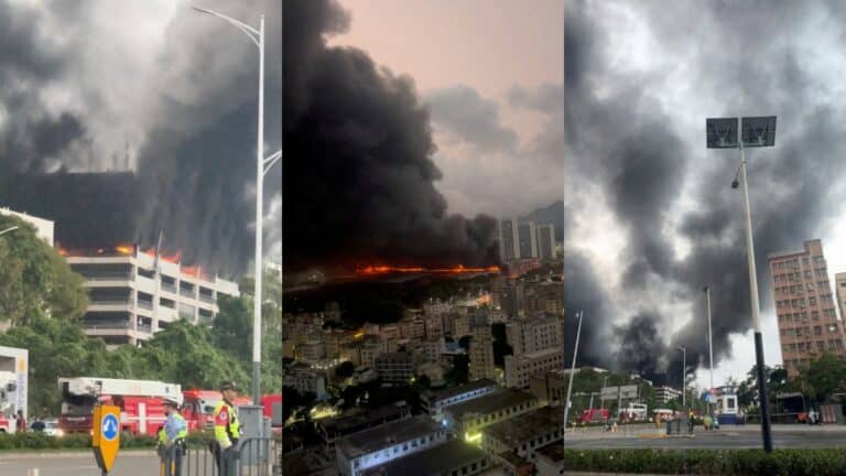 Қытайдың BYD зауытындағы автокөліктер өртенді