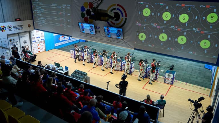 Казахстан остался без медалей на этапе Кубка мира по пулевой стрельбе