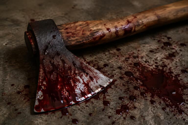 В Астане пьяного мужчину с топором из подъезда арестовали на 15 суток