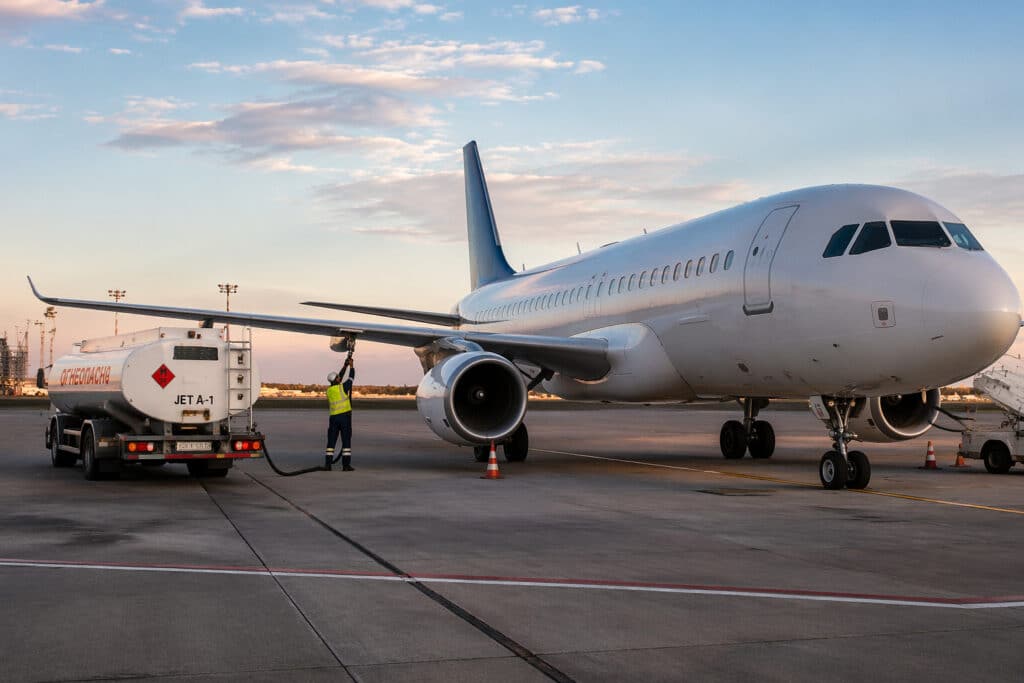 Европе хватит авиационного топлива лишь на шесть недель