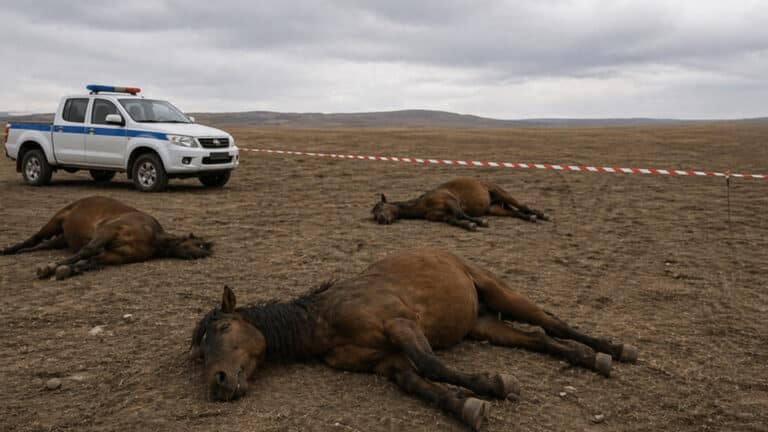 Маңғыстауда нөсерден кейін жылқы қырылуына байланысты тергеу басталды