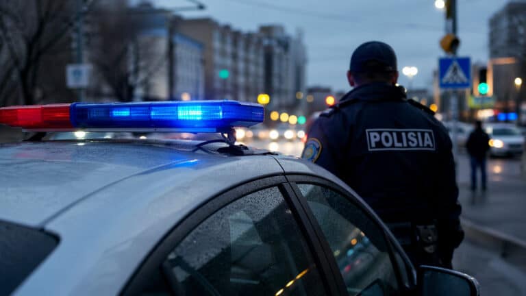 В Алматы парень жестоко избил пенсионерку на остановке