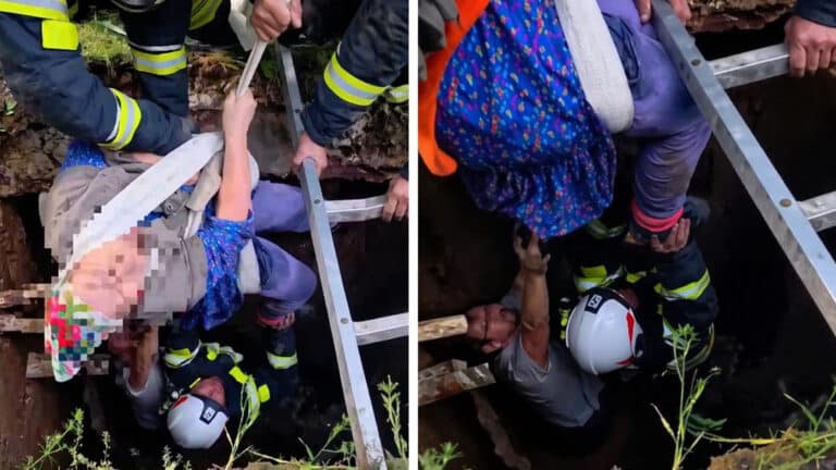 МЧС спасли пенсионерку из септика в Шымкенте