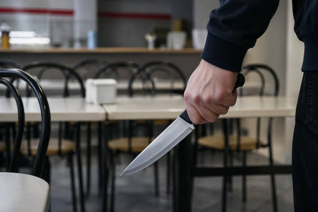 Трапеза в столовой закончилась поножовщиной и убийством женщины в Талдыкоргане