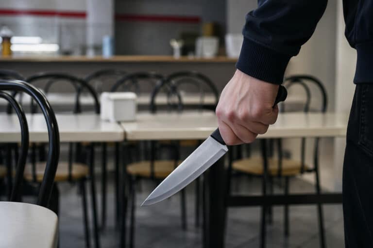 Трапеза в столовой закончилась поножовщиной и убийством женщины в Талдыкоргане