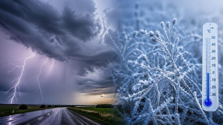 Шторм, заморозки и пожарная опасность: 16 регионов Казахстана под предупреждением