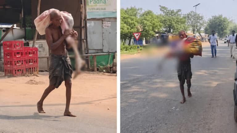 Житель Индии выкопал тело сестры и пришел с ним в банк за деньгами