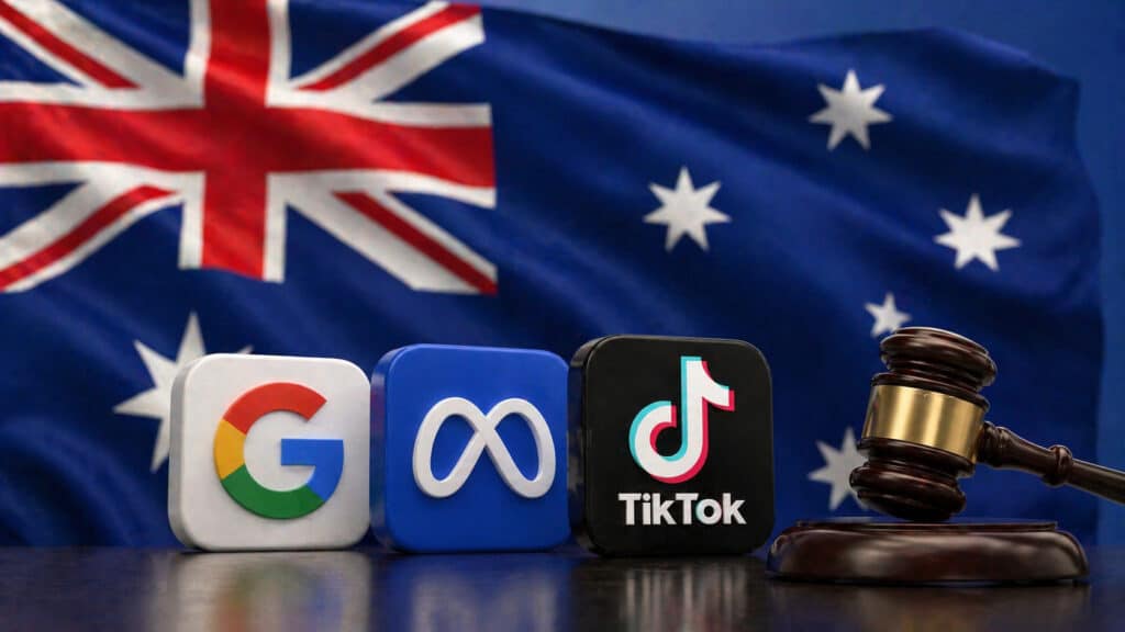 Австралия пригрозила штрафами Google, Meta и TikTok