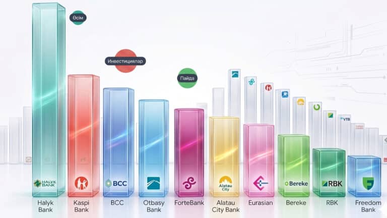 Банктердің таза табысы үш айда 592 млрд теңгені құрады