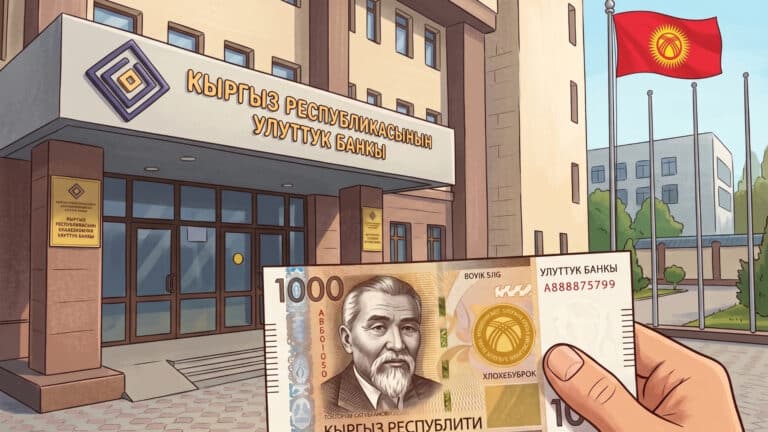 Валютаға қысым: Қырғыз Ұлттық банкі сом бағамын сақтау үшін $168 млн жұмсады