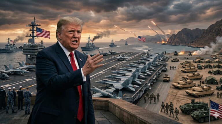 Трамп АҚШ әскерлері Иран төңірегінде қалатынын айтты