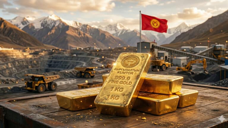 Қырғызстан алтын өндірісінен 2025 жылы  900 млн доллар пайда тапты