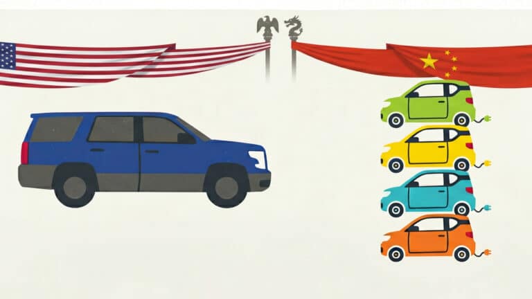 АҚШ-тағы бір көліктің бағасына Қытайдың 5 электромобилін алуға болады