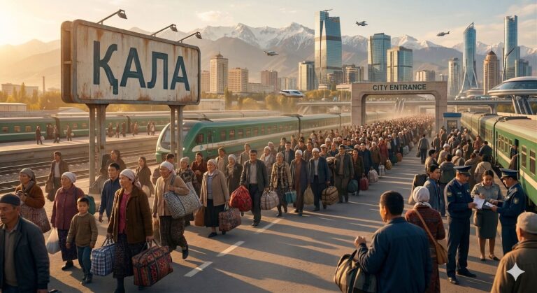 Қалаға көшу тренді: Соңғы 6 жылда халық саны күрт өзгерді