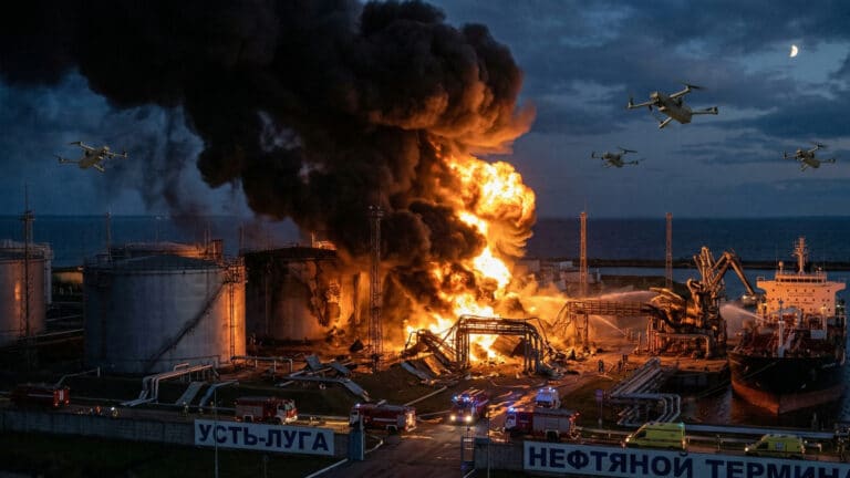 Украина дрондары Ресейдің мұнай экспорттау қуатын 40%-ға тежеді