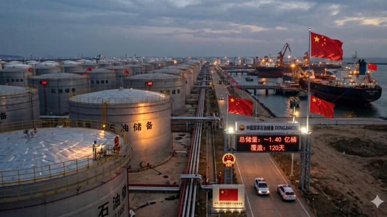 Қытайдың мұнай резерві 1,4 млрд баррельге жетті