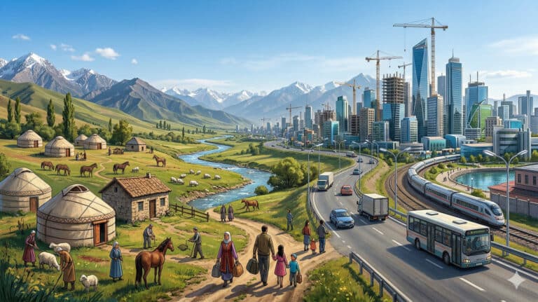 Қалаға көшу тренді: соңғы 6 жылда халық саны күрт өзгерді