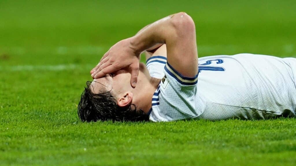 Италия шабуылшысы Франческо Пио Эспозито / фото: REUTERS/Matteo Ciambelli 