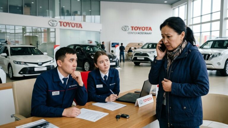 Сотрудники Toyota Center сорвали аферу с продажей авто в Костанае