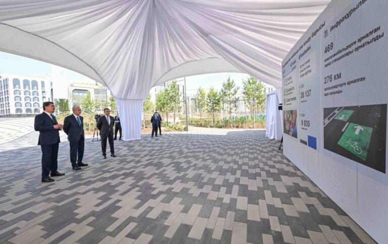 Токаев заслушал доклады о благоустройстве и экологии в Казахстане