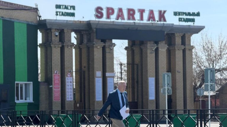 УЕФА Семей мен Қызылордадағы стадиондарды тексереді