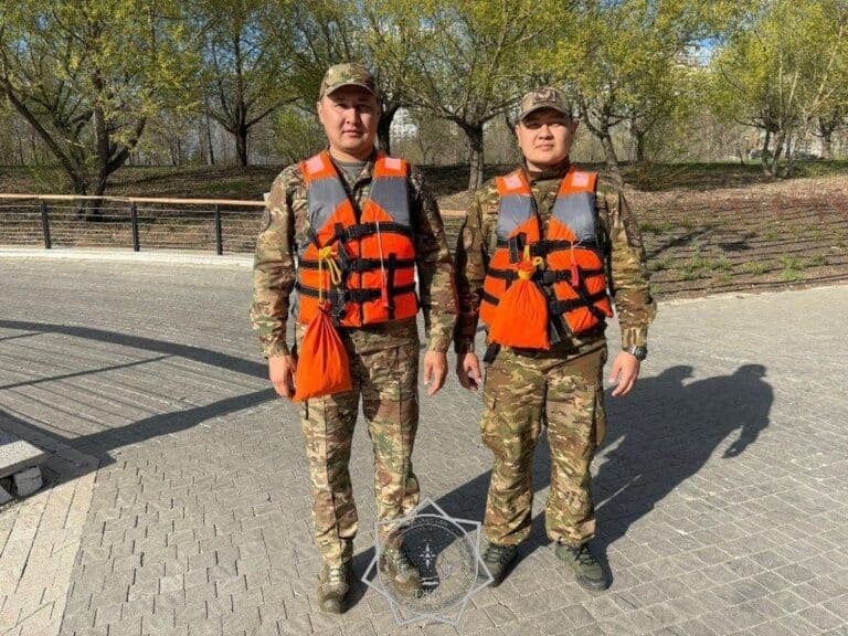 Пожарные случайно помогли пострадавшему роллеру в Астане