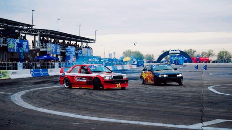 Старт дрифт-сезона в Казахстане показал борьбу за «столбы» и немецкий след