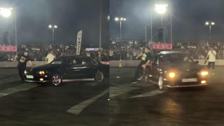 Несчастный случай с известным блогером произошел на автофестивале в Шымкенте