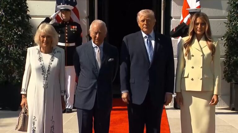 Король Карл III и Камилла прибыли в США с первым визитом за 17 лет